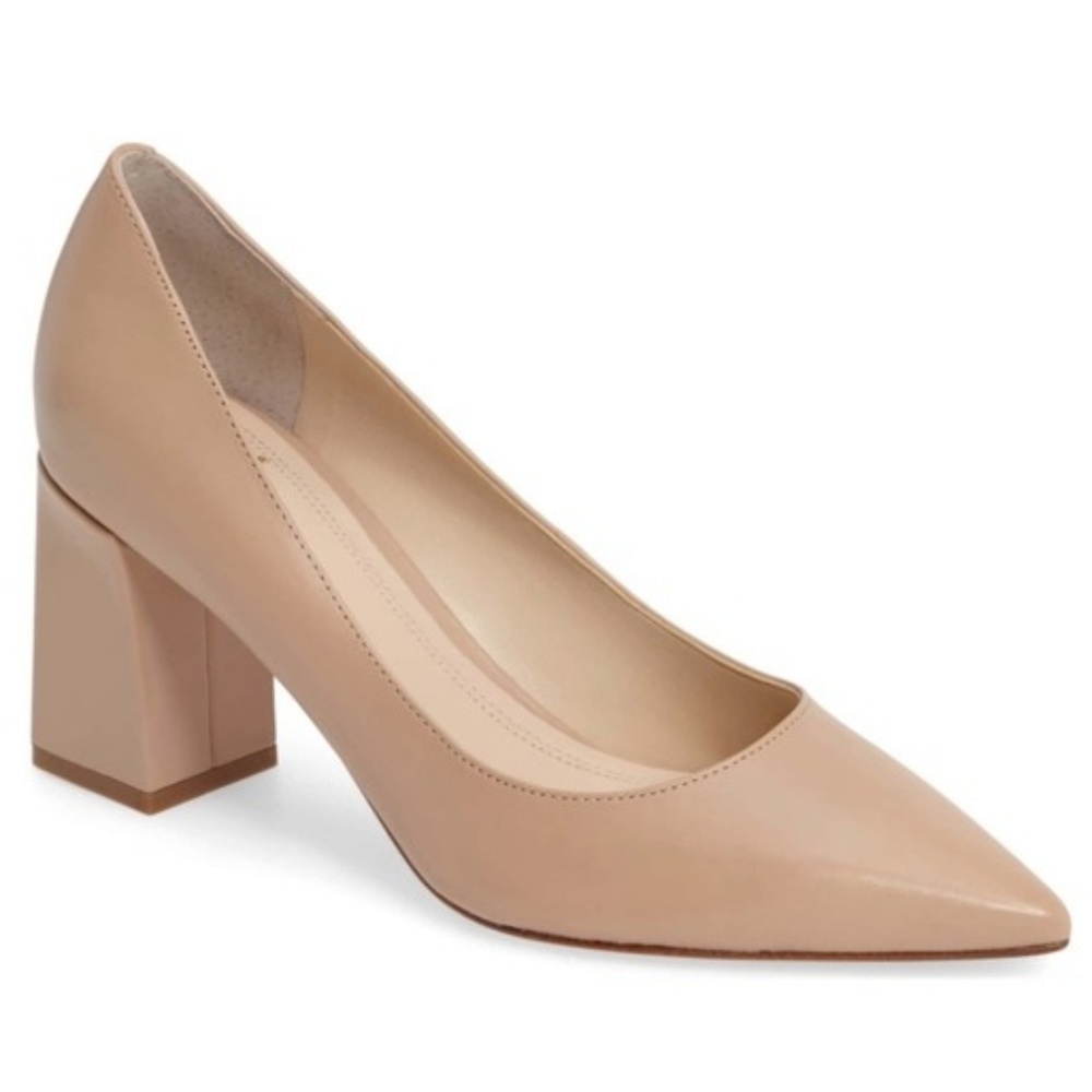 MARC FISHER LTD / Zala / Nude / Block Heel Pumps